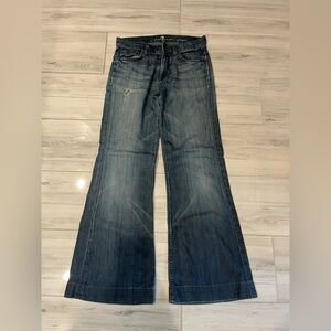 7 For All Mankind Ginger Wide Leg Jeans